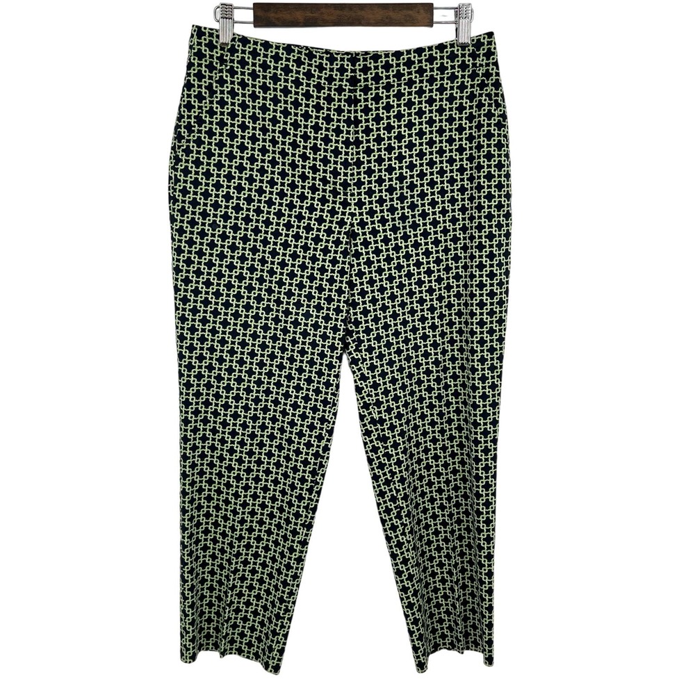 NWOT NEW Talbots Petites Stretch Sz 10 Green Formal Pants Business Dinner Office